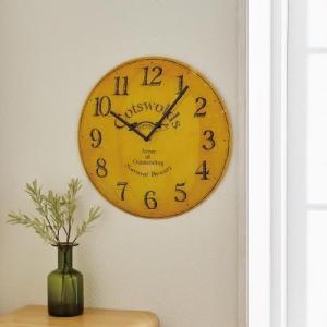 レトロカジュアルな壁掛け時計 Cotswoldsの商品写真