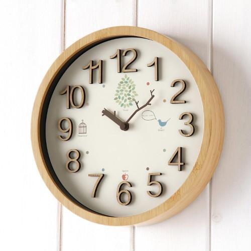 時間が楽しめる掛け時計(電波時計)「Trad」の商品写真