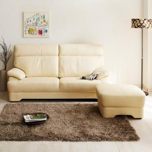 本革のハイバックソファー<2人掛け/3人掛け>の商品写真