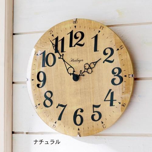 木目調シンプル掛け時計(電波時計)「レトラ」の商品写真