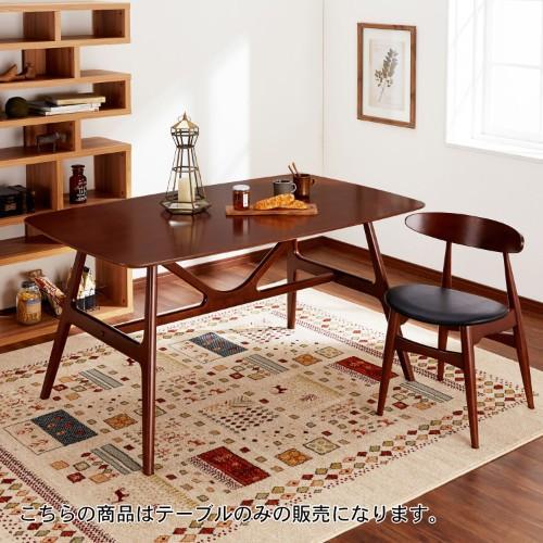 チーク材のダイニングテーブル<4人用>の商品写真