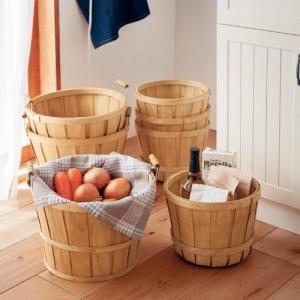 水杉ラウンドバスケットの商品写真