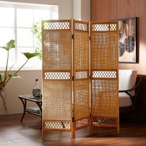ラタンの間仕切りパーテーションの商品写真