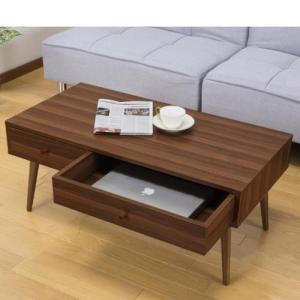 引出付きリビングテーブルの商品写真
