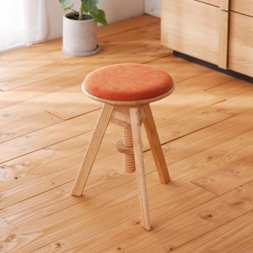 ルメスツール(オーク材)の商品写真