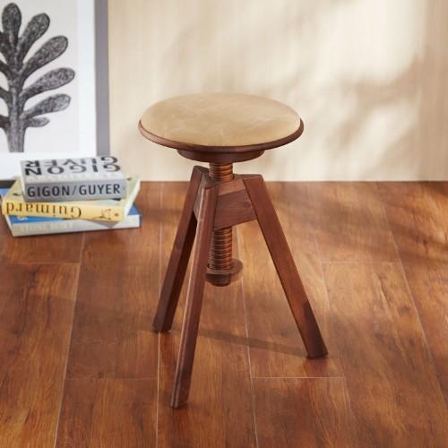 ルメスツール(ウォルナット材)の商品写真