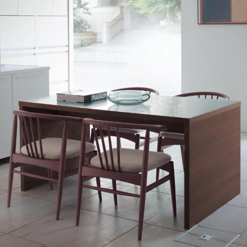 建築家と作るステンレス天板のダイニングテーブル[日本製]の商品写真