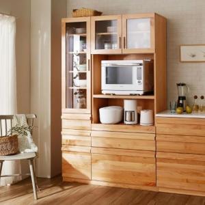 アルダー材のキッチンボード