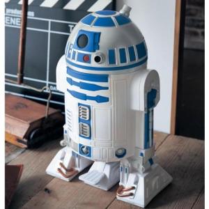 R2-D2 ペダル式特大ゴミ箱の商品写真