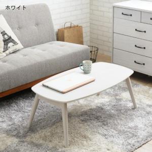 天然木の折りたたみリビングローテーブルの商品写真