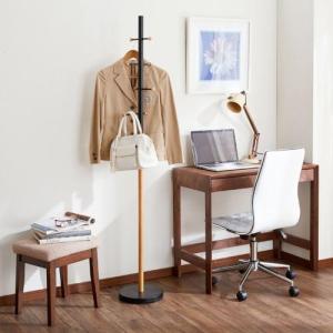 フック幅を変えられるデザインポールハンガーの商品写真