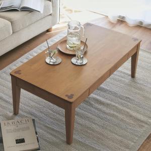 引出し付きリビングテーブル「ミッキーモチーフ」の商品写真