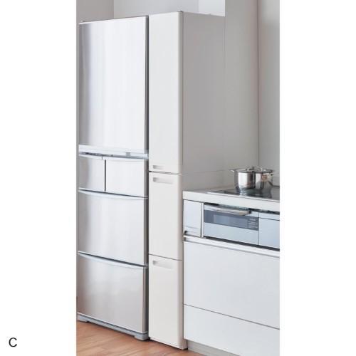 3タイプから選べる分別ダストボックス<2分別> 【キッチン分別ゴミ箱】の商品写真