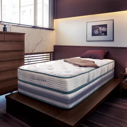 5ゾーンダブルクッションポケットコイルマットレス<セミシングル/シングル/セミダブル/ダブル>の商品写真