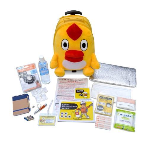 【防災】そらジローの防災バッグ【リュック・キャリー・手持ちの3WAY】の商品写真