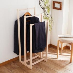 東濃ヒノキのスーツハンガー<幅39cm>の商品写真