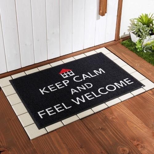 KEEP CALM泥落とし屋外玄関マットの商品写真
