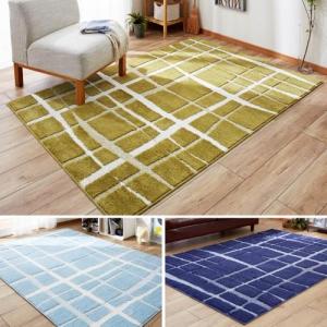 北欧調デザインの防ダニ・防音ラグ(クロス)の商品写真