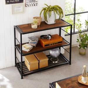 ヴィンテージ調オープンラックの商品写真