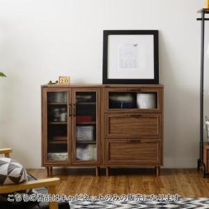 木目調キャビネットの商品写真