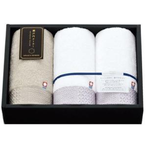 【瀬戸内テーラー】今治タオルギフトセット(フェイスタオル3枚)■サイズ：3点セット(フェイスタオル)
