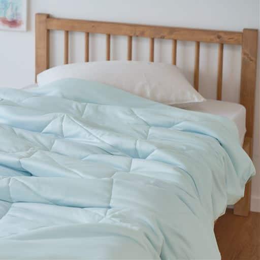 とろけるような肌掛け布団■カラー：ブルー系 ■サイズ：シングル(150×210cm)の商品写真