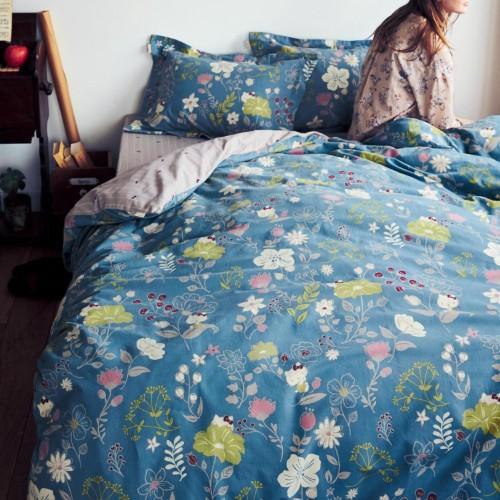 綿100%の布団カバー3点セットの商品写真