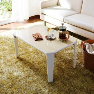 木目調折りたたみリビングローテーブルの商品写真