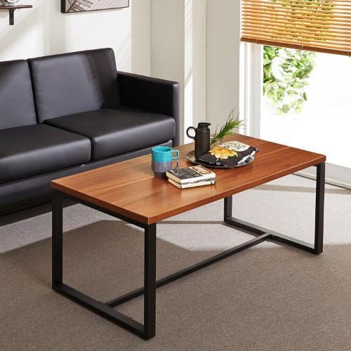 スチール脚のデザインリビングローテーブルの商品写真