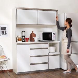 【受注生産】奥行が選べるミドルハイカウンターのキッチンボード(高さ192cm)