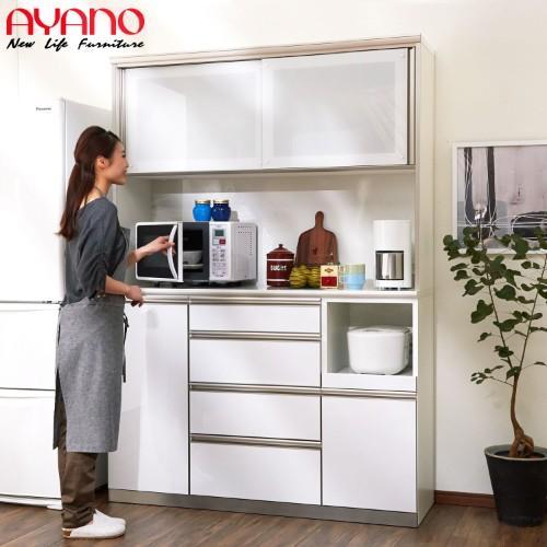 【受注生産】奥行が選べるハイカウンターのキッチンボード(高さ197cm)の商品写真