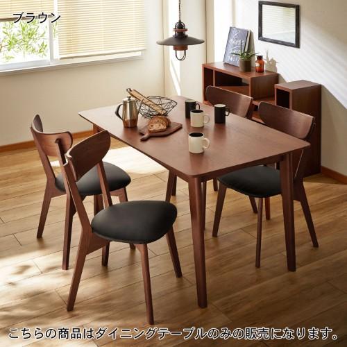 オーク材のダイニングテーブルの商品写真