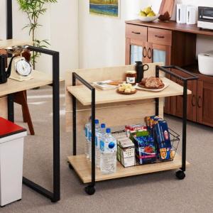 カフェスペースを作れるキッチンワゴン