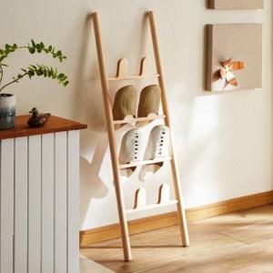 メープル材のスリッパラック(リーフラック)の商品写真