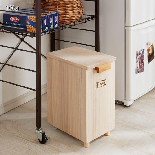 [日本製]桐材の米びつ<5kg/10kg>の商品写真