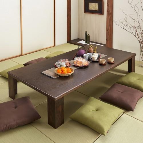 5サイズから選べるタモ材の折りたたみ軽量座卓[日本製]の商品写真