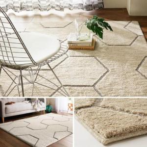 モダンデザインの防音ラグ(ゼクス)の商品写真