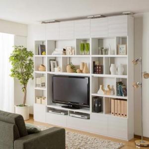 突っ張り壁面薄型テレビ台の商品写真