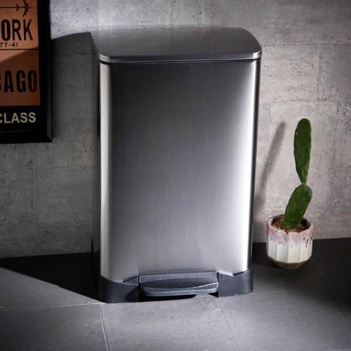 ステンレス製ペダル式ゴミ箱"ネオキューブ"<30/40L>の商品写真