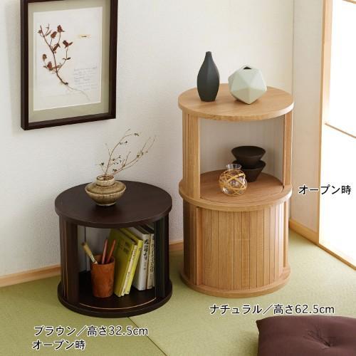 じゃばら扉の円柱ラックの商品写真