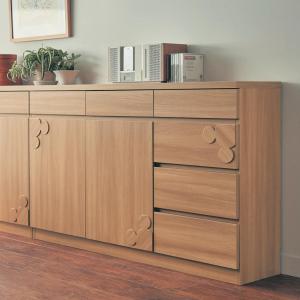 リビングキャビネット「ミッキーモチーフ」の商品写真