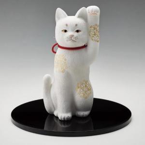 京陶人形"京雅招き猫"の商品写真