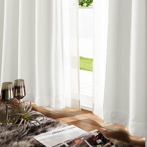 【99サイズ】白い遮光・遮熱・防炎カーテンの商品写真