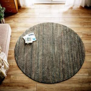 日本製ミックスカラーの抗菌防臭防ダニ円形ラグの商品写真