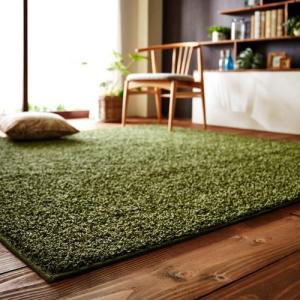 日本製防炎シャギーラグの商品写真