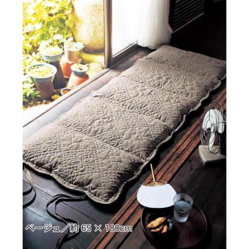 フレンチリネンスカラップごろ寝マットの商品写真