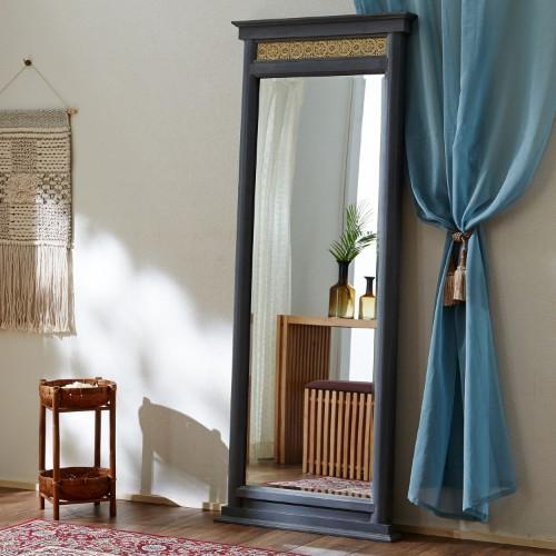アンティーク調デザイン大型全身ミラーの商品写真