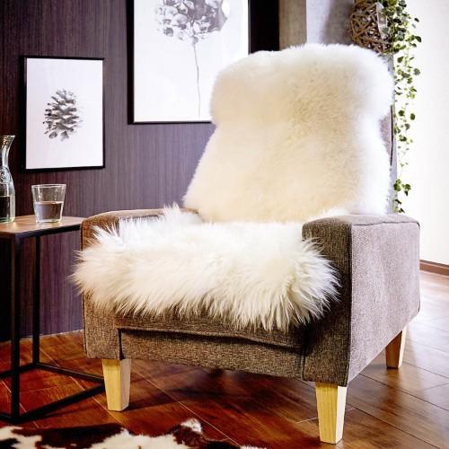 ニュージーランド産スプリングラム原皮使用のソファーマット・ラグの商品写真