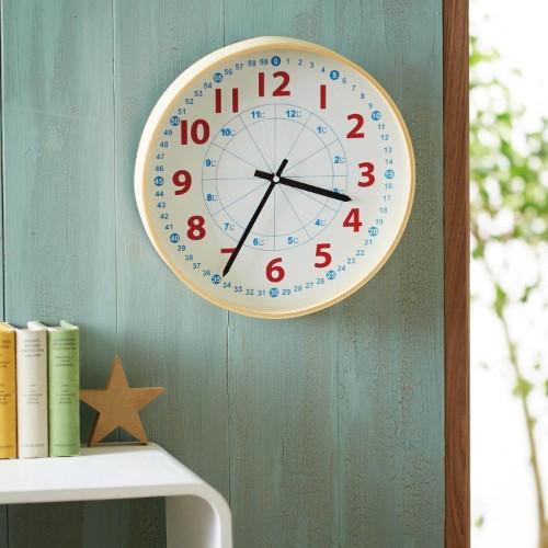 子どもも見やすい掛け時計の商品写真