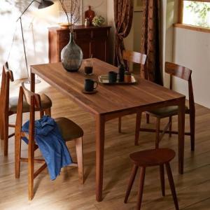 【受注生産】ウォルナット材のダイニングテーブル[日本製]<2人用/4人用>の商品写真